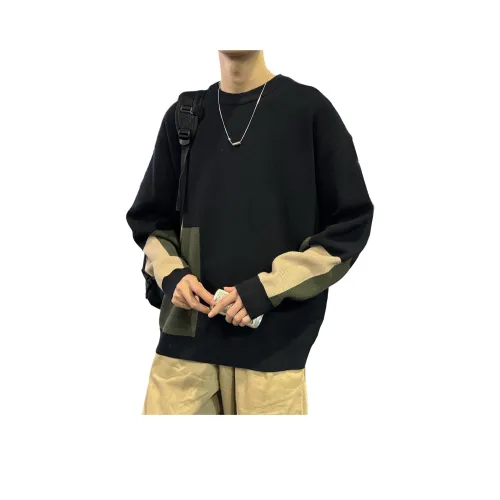 Tonlion Черные Мужские Свитера