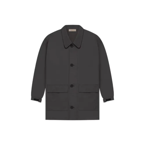 Fear Of God Essentials Куртка Унисекс Черная Железная