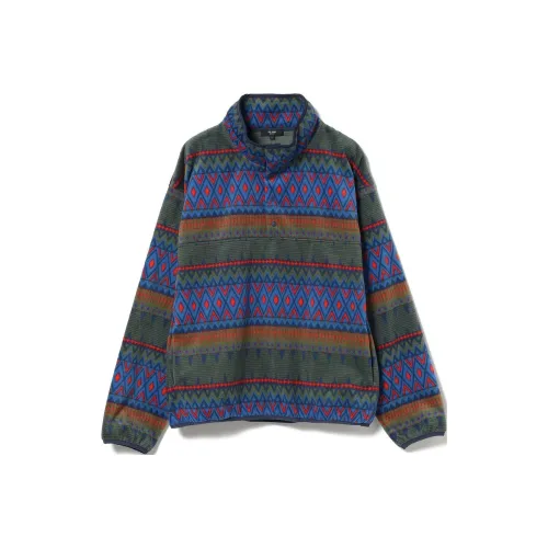 BEAMS Сердце Трикотаж Мужской Морской синий