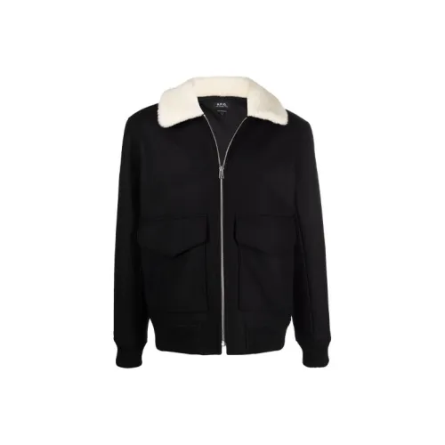 A.P.C. Joint Paragraph Черная мужская куртка