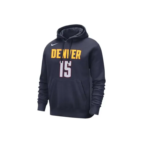 NBA Denver Nuggets Nike Толстовка Мужская Синяя