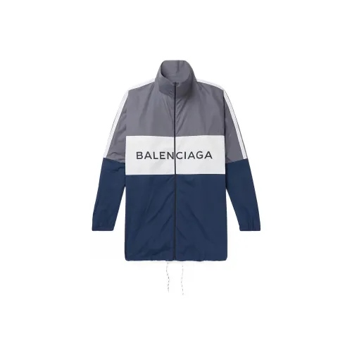 Balenciaga Куртки и Пальто Стандартный крой Мужской Синий