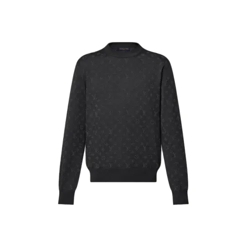 LOUIS VUITTON SS25 Свитер Мужской Черный