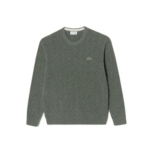 Свитеры для мужчин LACOSTE Collaboration зеленого цвета