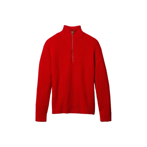 Calvin Klein Spring Festival Red Magenta XAT Китайский Красный Мужские Свитера