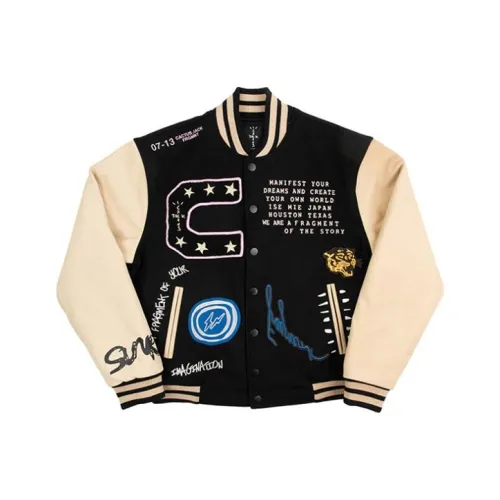 TRAVIS SCOTT Черные Унисекс Куртки