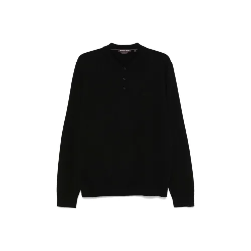 MICHAEL KORS FW24 Поло Мужское Черное