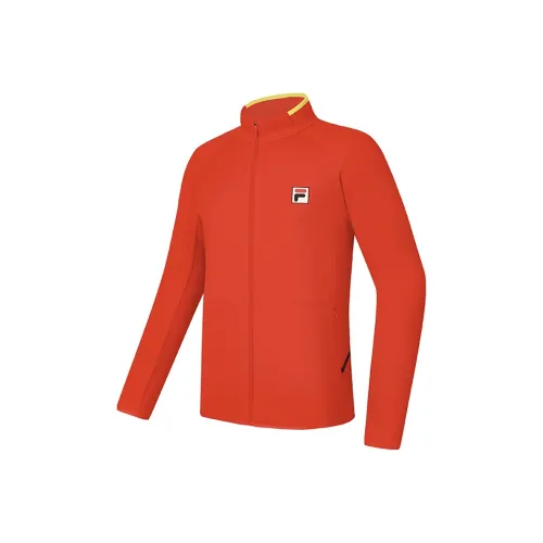 FILA National Flag Красный логотип Стандартный цвет Мужской Трикотаж