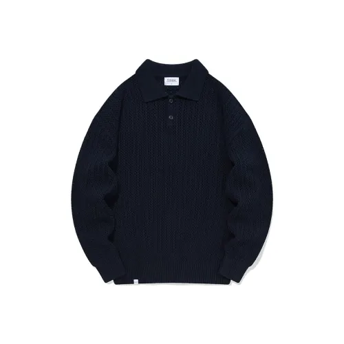 COVERNAT SS24 Трикотаж Мужской Морской Синий