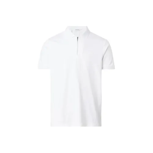 CALVIN KLEIN Поло Мужское Белое