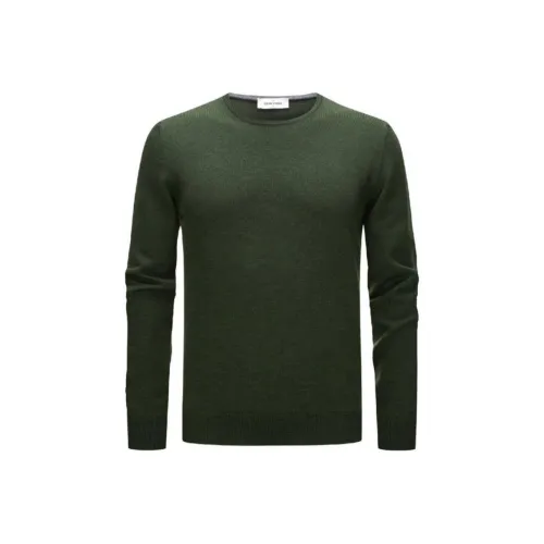 Gran Sasso Зеленые Мужские Свитера