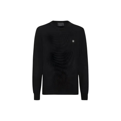 PHILIPP PLEIN SS24 Свитер Мужской Черный