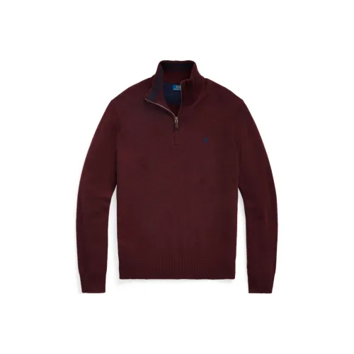 Polo Ralph Lauren SS23 Свитер Мужской Темно-Красный