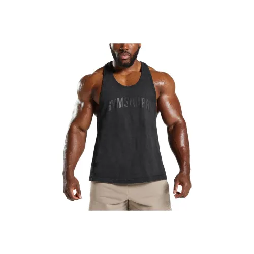 GYMSHARK Мужские черные майки
