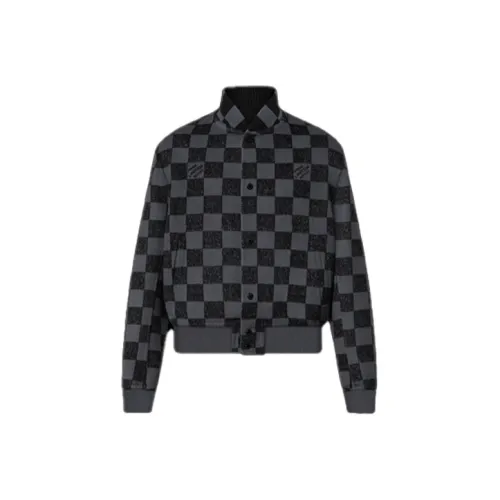 LOUIS VUITTON FW21 Куртка Мужская Черная Серый