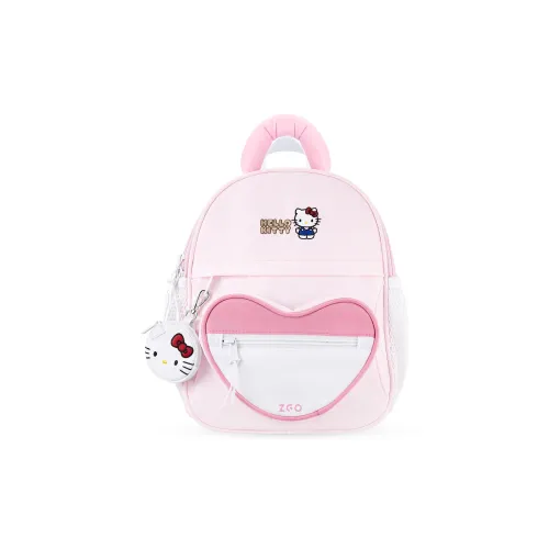 Sanrio Polyester Backpack Standard Baby Pink Blue Санрио Полиэстер Рюкзак Стандартный Детский Розовый Синий