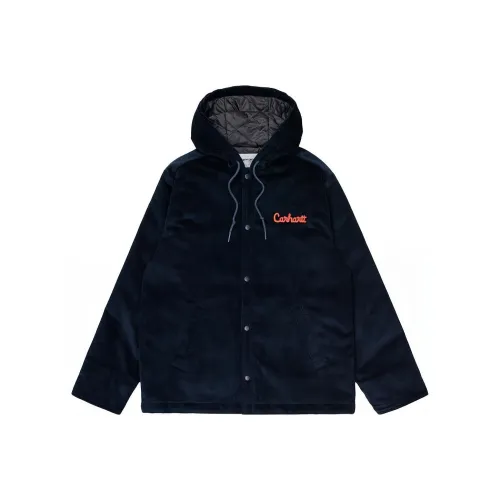 Carhartt WIP Темно-синие мужские куртки