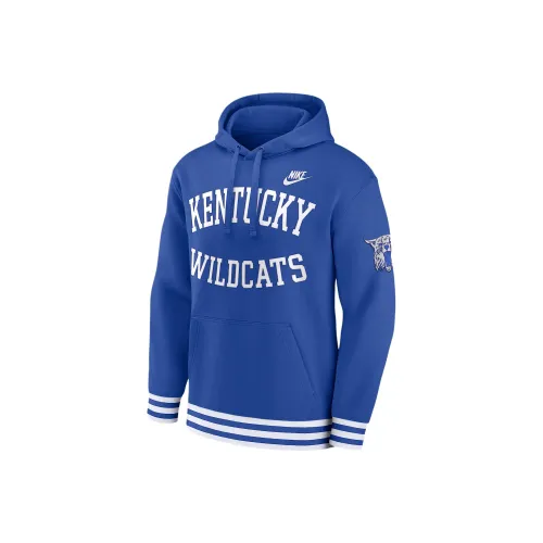Nike College Kentucky Wildcats Legacy Ретро Толстовка Мужская Королевский Синий