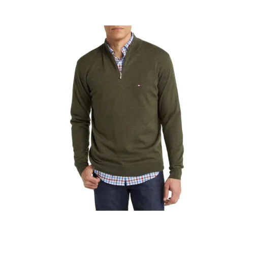 Tommy Hilfiger Трикотаж Мужской Армейский Зеленый