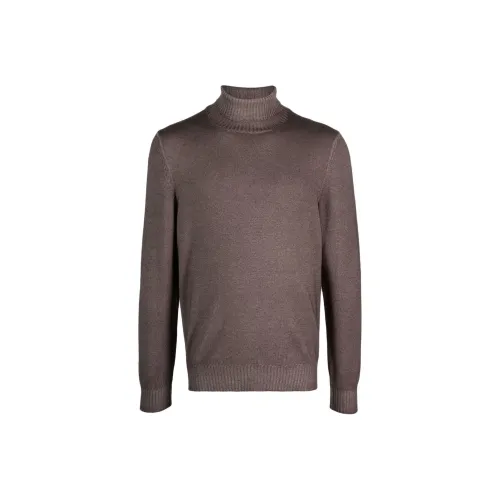 BARBA Коричневый Мужской Свитеры