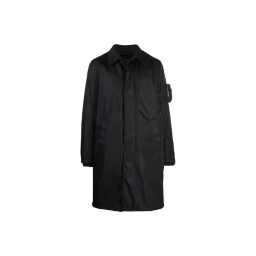 PRADA FW21 Тренчкот Мужской Черный