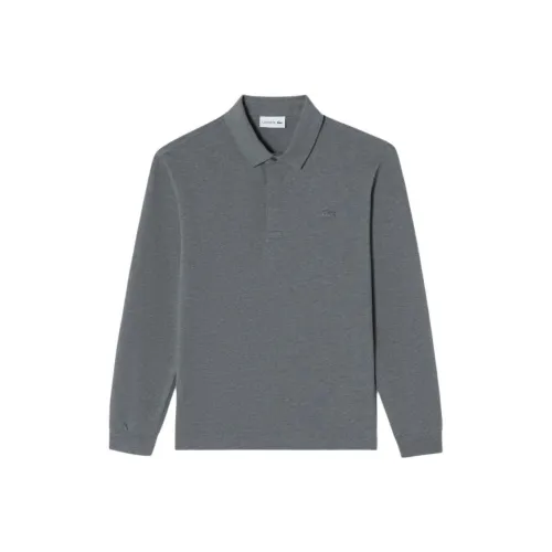 LACOSTE Поло Мужское Темно-Серое
