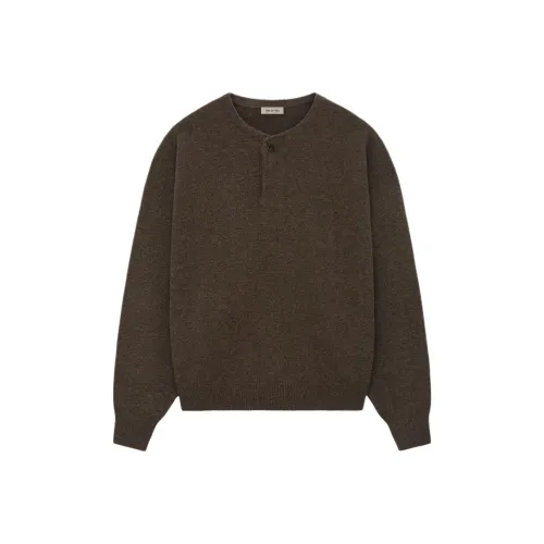 Fear of God Смешанные Мокко Мужские Свитера