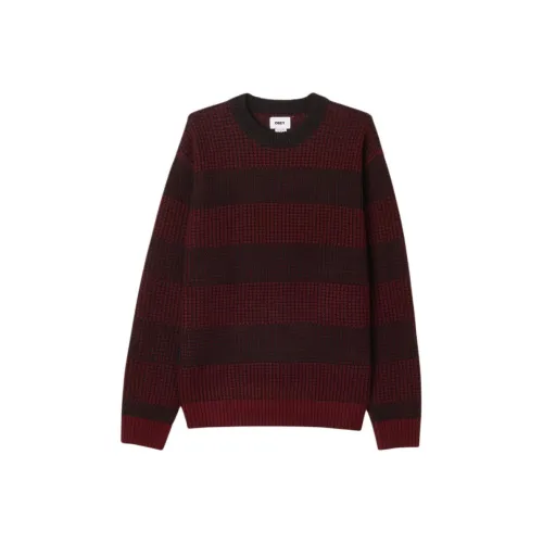 YOBEYI Мужские свитеры красного и коричневого цвета