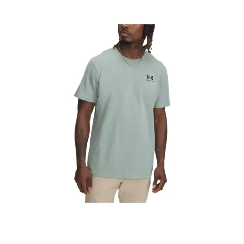 Under Armour Вышитая футболка мужская синий