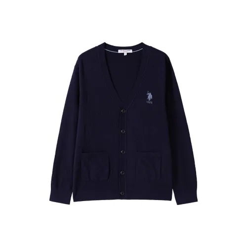 U.S. POLO ASSN. Трикотаж Мужской Темно-синий