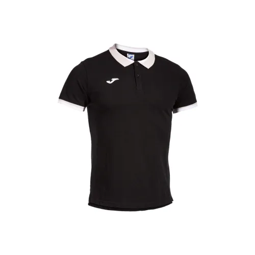 Joma Мужская черная поло
