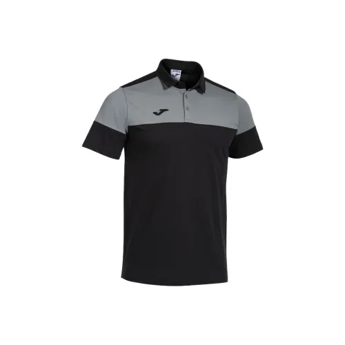 Joma Мужская черная поло