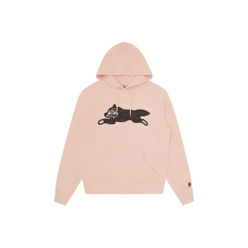 Кремово-розовый унисекс свитшоты