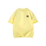 100% cotton / Дышащий / Универсальный - Светло-желтый