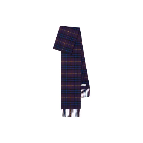 Шаль Burberry Knit Scarves Unisex Фиолетовый