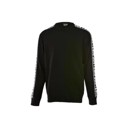Just Cavalli Черные Мужские Свитера