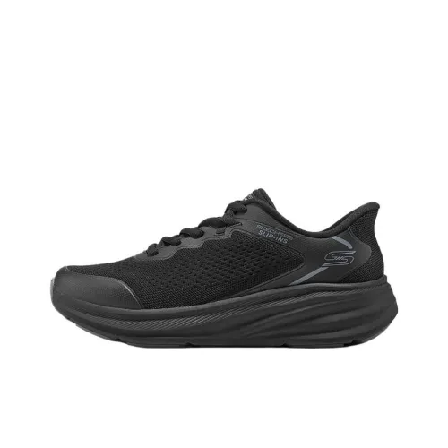 Skechers Беговые кроссовки Low Top Черные Мужские