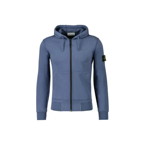 STONE ISLAND Синие Мужские Свитера
