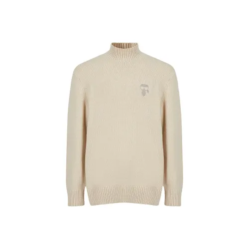 Karl Lagerfeld Свитер Мужской CAMEL