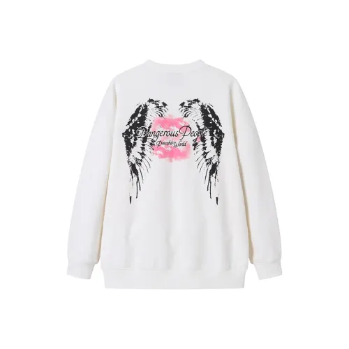 DANGEROUSPEOPLE Свитшот с круглым вырезом Унисекс