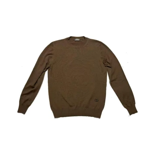 DIOR Коричневые Мужские Свитера