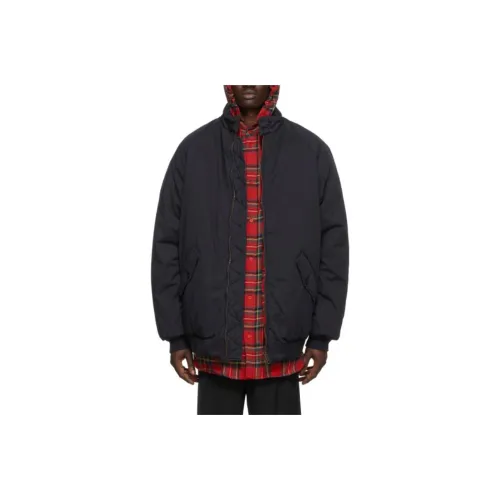 Balenciaga Мужские куртки морского синего цвета