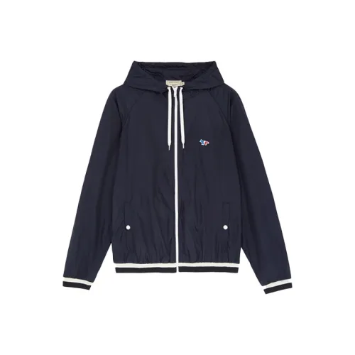 Maison Kitsune Синие Унисекс Куртки