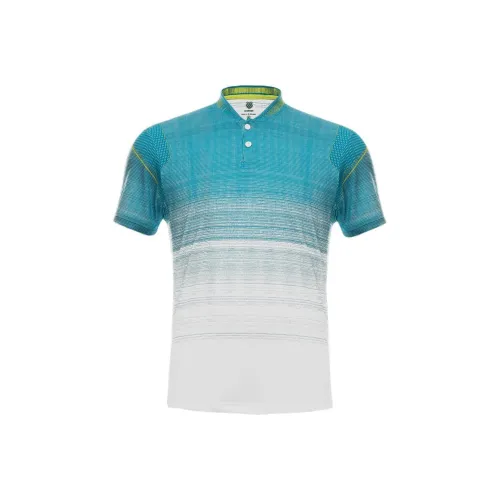 KSWISS ELECTRIC Henley Polo Мужской Синий