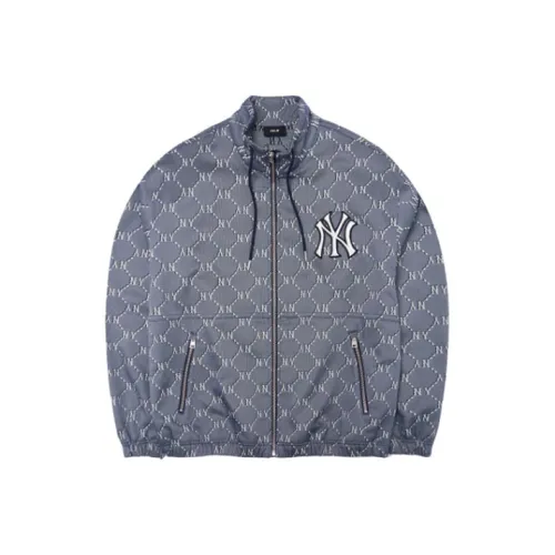 Mlb Base Logo New York Yankees Синий Мужская Куртка