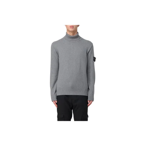 Stone Island Серые Мужские Свитера