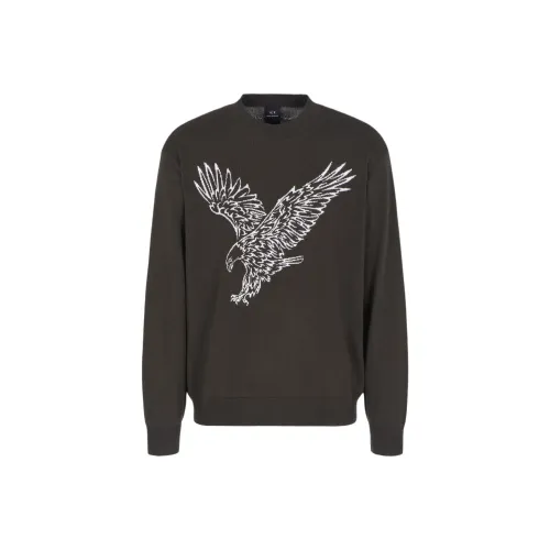 EMPORIO ARMANI SS24 Свитер Мужской Серый