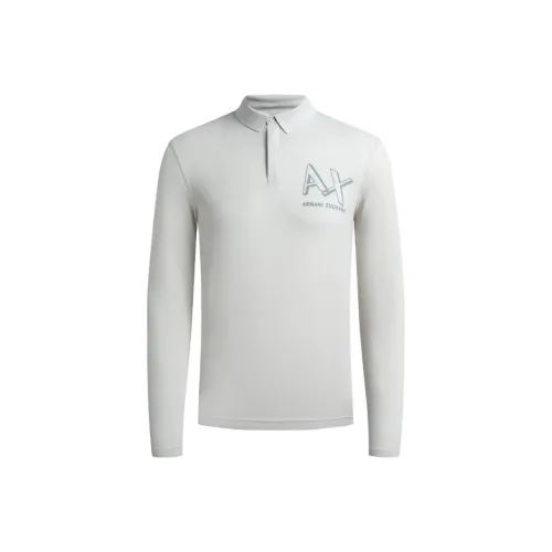 ARMANI EXCHANGEAE FW23 Поло Мужское Серое