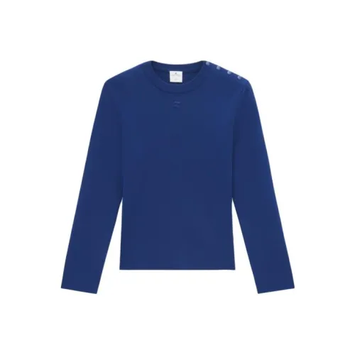 COURREGES KNIT Faseners Свитер Мужской Синий