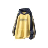 Темно-синий и желтый